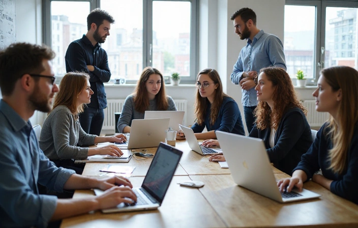 Elvopath team collaborating on values