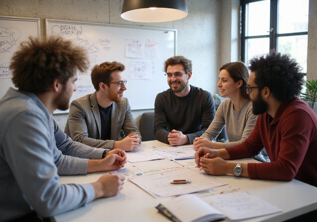 Elvopath founders discussing ideas